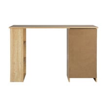 Holly 3 Drawer Rattan Computer Desk
